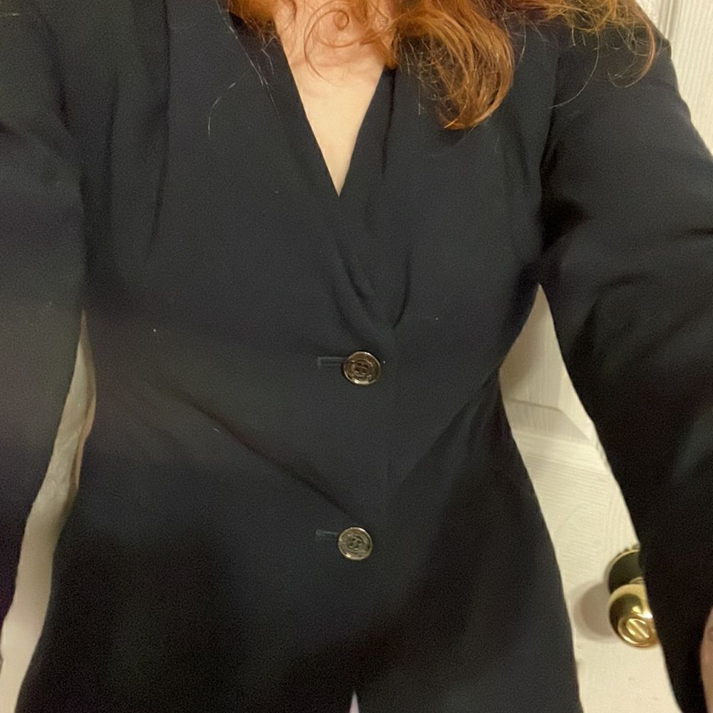 Calvin Klein Suit Jacket EUC Size 2 - Picture 8 of 9
